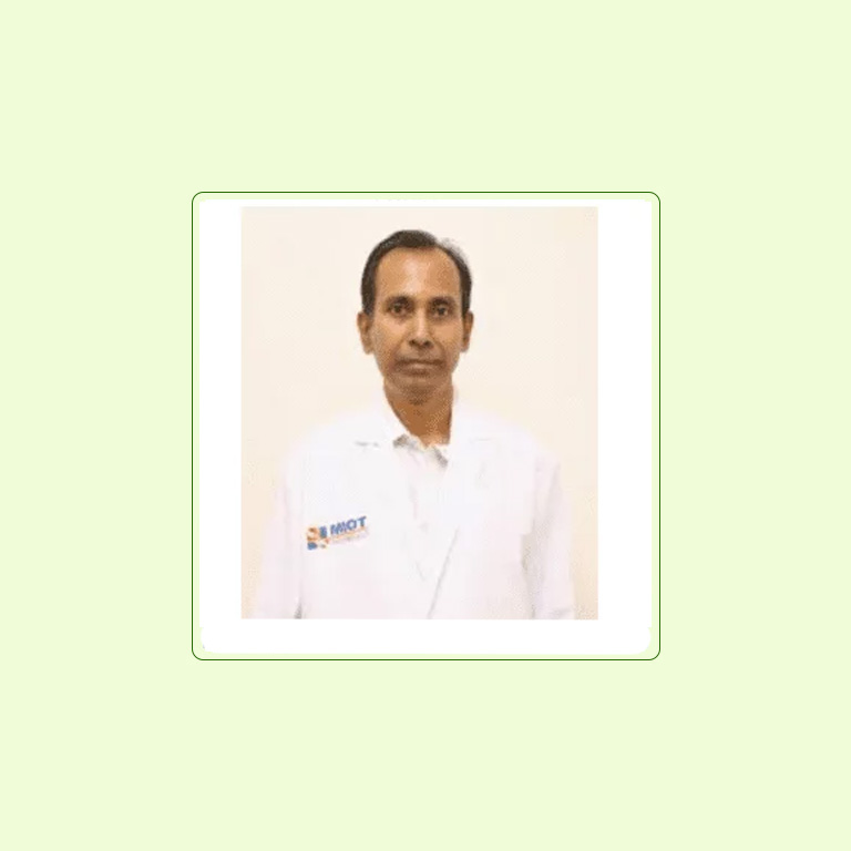Dr. A. Kanakaraj: Renowned Nephrologist in Chennai | Safartibbi