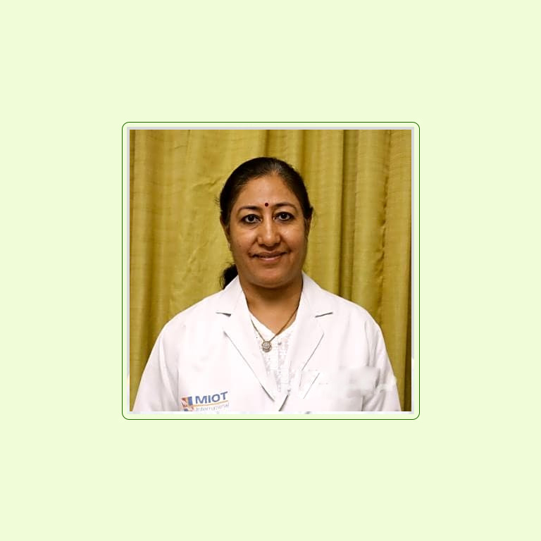Dr. Harshita Bakshi: Experienced Ophthalmologist in Chennai